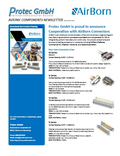 AirBorn & Protec cooperation in DACH for HighRel