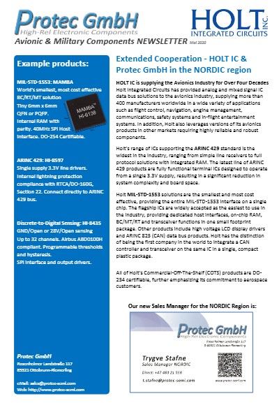 HOLT IC extented cooperation NORDIC