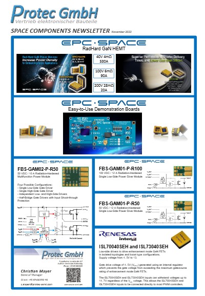 RadHard Power GaN FETs and Driver ICs