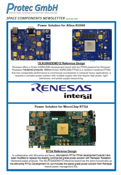 RadHard Power for Xilinx KU060 and Microchip RTG4