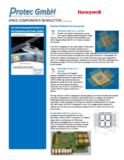 Newsletter MRAM Honeywell September 2014